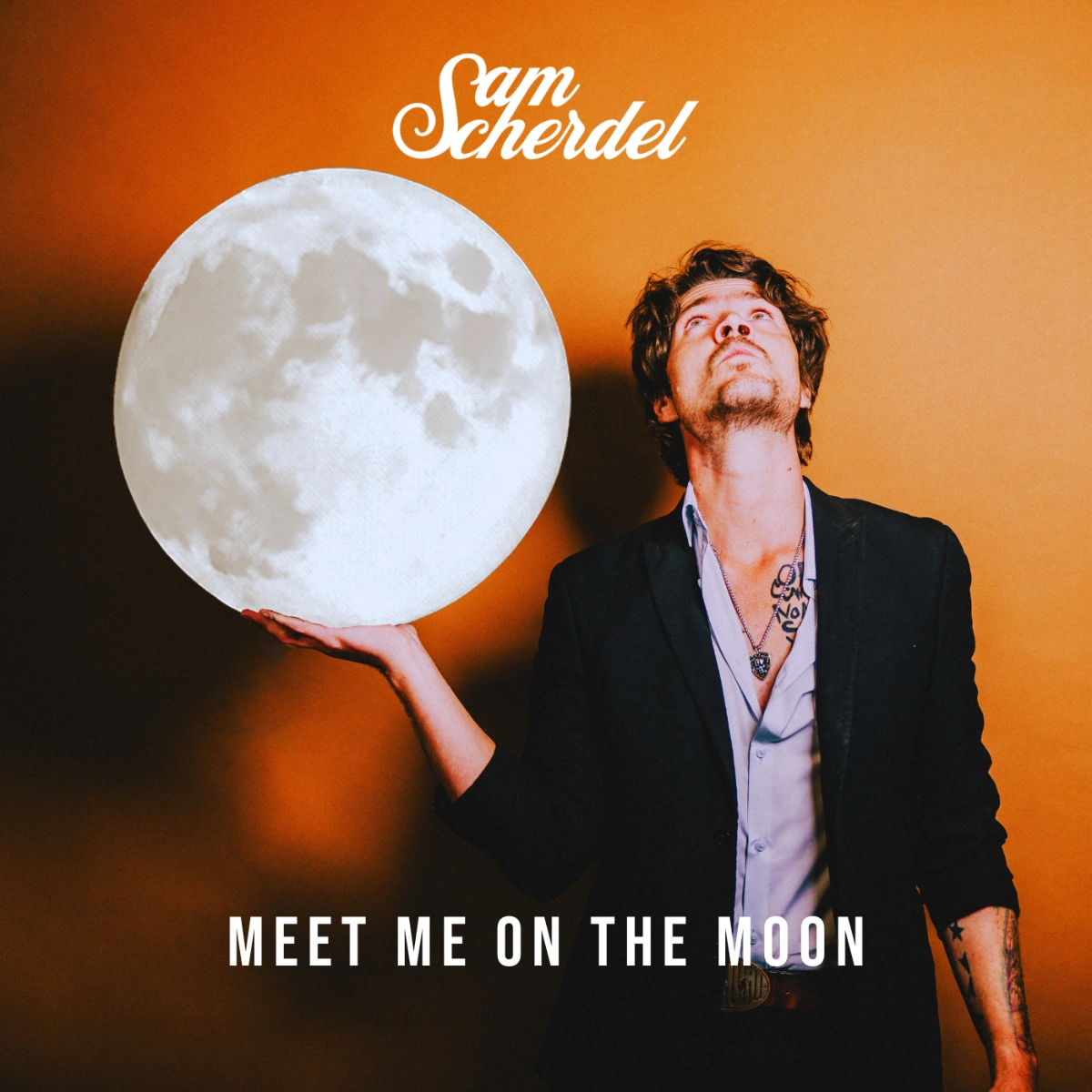 Sam Scherdel Meet Me On The Moon artwork